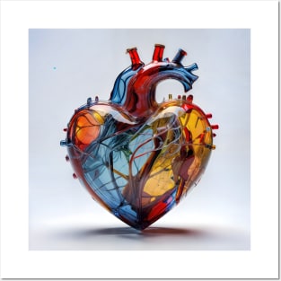 heart model Posters and Art